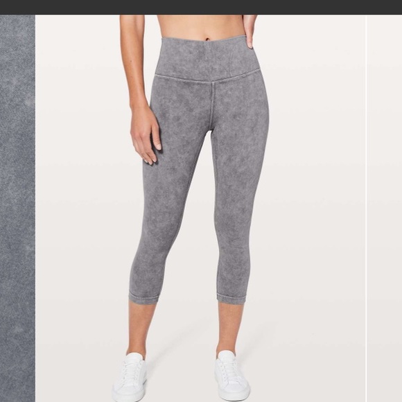lululemon athletica Pants - Wunder Under Crop* Washed Luna